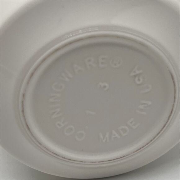 Vintage Corningware Corelle Set of 4 Coffee Mugs Cups Abundance Print - Picture 3 of 4